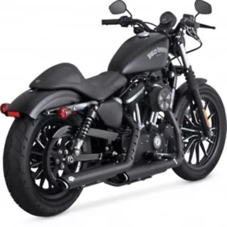 バンス&ハインズ PCX ツインスラッシュ デュアル スリップオン マフラー ブラック #46361 ハーレーダビッドソン Vance & Hines PCX Twin Slash Dual Slip-On Mufflers Black #46361 Harley Davidson 【並行輸入品】