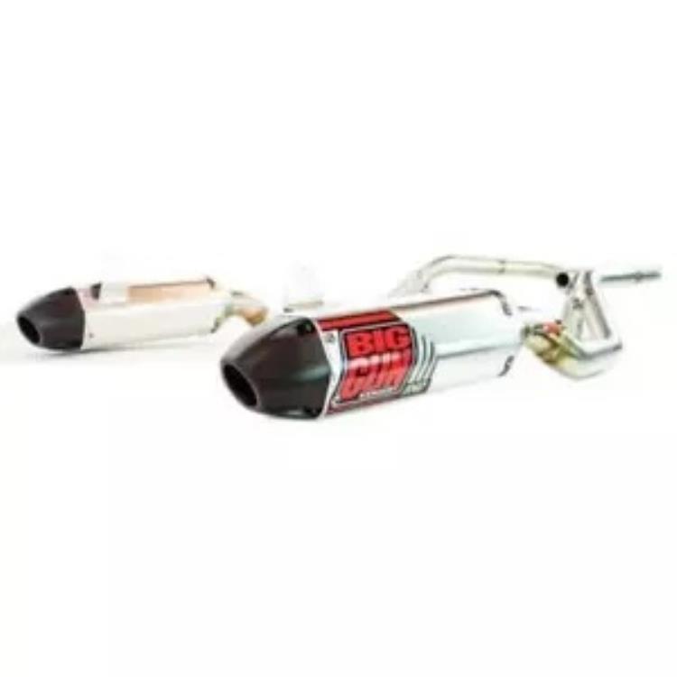 Big Gun EXO デュアルマフラー フルエキゾーストシステム ヤマハ ラプター 700R/ラプター 700 に適合 Big Gun EXO Dual Muffler Full Exhaust System fits Yamaha Raptor 700R/Raptor 700 【並行輸入品】｜カスタムパーツ WORLD倉庫
