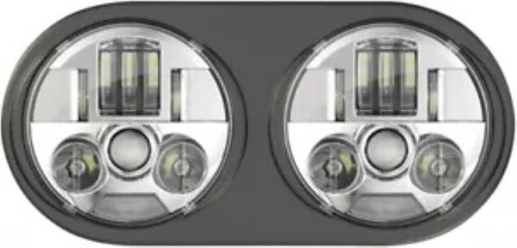 ロード グライド クローム用カスタム Dynamics ProBEAM LED ヘッドランプ #PB-RG13-C Custom Dynamics ProBEAM LED Headlamps for Road Glide Chrome #PB-RG13-C 【並行輸入品】