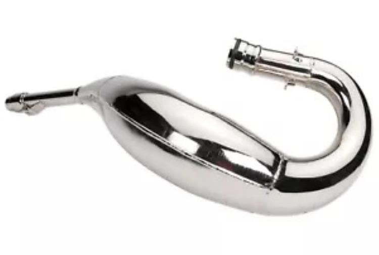 FMF ゴールド シリーズ ニッケルメッキ ファッティ パイプ 2001-2007 スズキ RM125 (023055) FMF Gold Series Nickel Plated Fatty Pipe for 2001-2007 Suzuki RM125 (023055) 【並行輸入品】