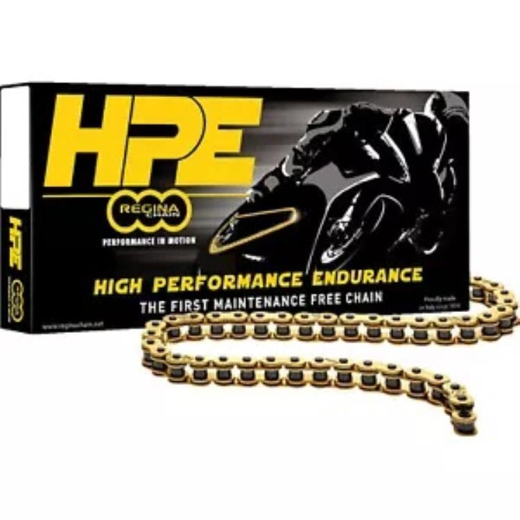 Regina 520 HPE 高性能耐久チェーン 116 リンク (135HPE/1007) Regina 520 HPE High Performance Endurance Chain 116 Links (135HPE/1007) 【並行輸入品】｜カスタムパーツ WORLD倉庫