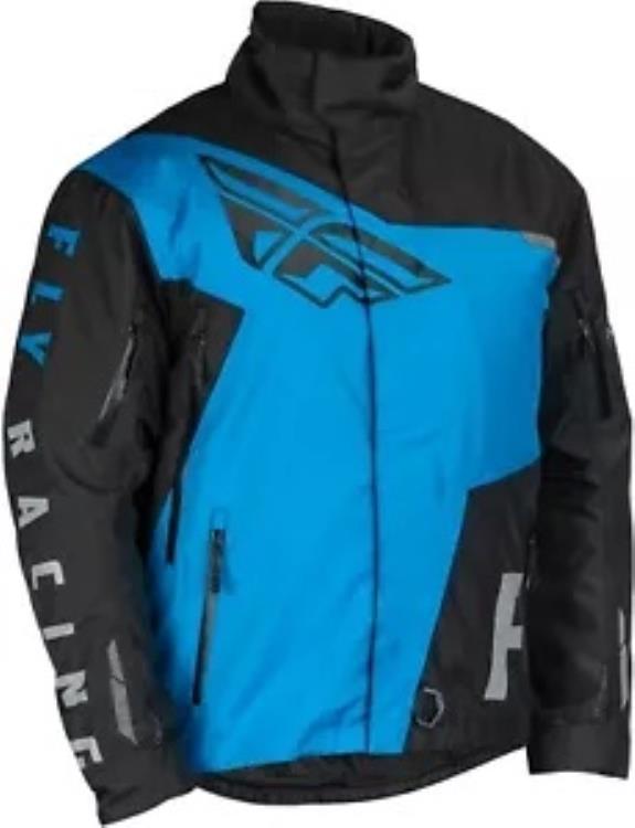 フライ レーシング SNX プロ メンズ スノー ジャケット ブラック/ブルー Fly Racing SNX Pro Mens Snow Jacket Black/Blue 【並行輸入品】