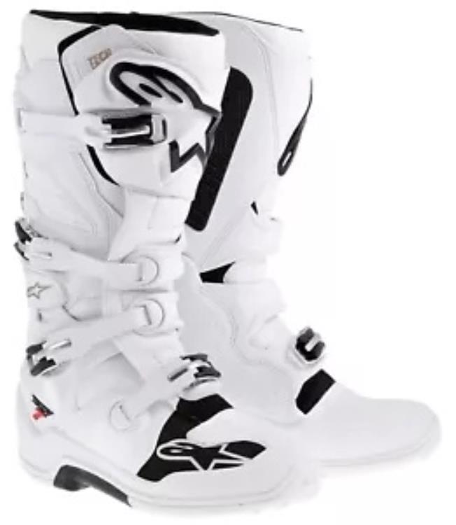 アルパインスターズ テック 7 '14 メンズ MX オフロード ブーツ ホワイト Alpinestars Tech 7 '14 Mens MX Offroad Boots White 【並行輸入品】