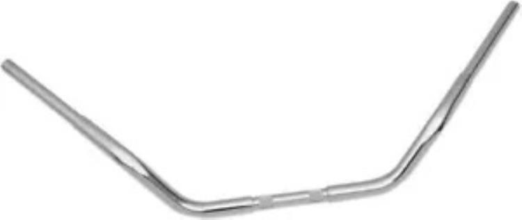 LA チョッパーズ 1.25 インチ ビッグ ジョンソン クローム ハンドルバー、5 インチ エンドライズ (LA-7303-02) LA Choppers 1.25" Big Johnson Chrome Handlebar w/5" End Rise (LA-7303-02) 【並行輸入品】｜カスタムパーツ WORLD倉庫
