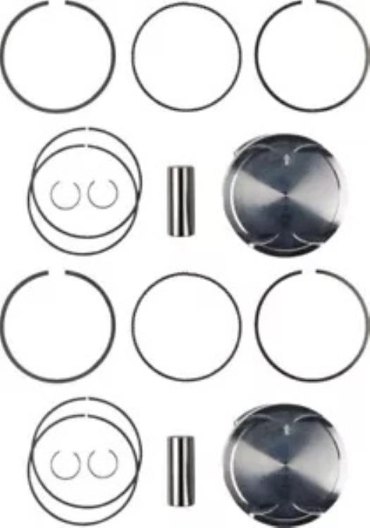 Wossner 91.95mm スタンダード シリーズ ピストン キット '19-22 Talon 1000X/R (K8973DA-2) Wossner 91.95mm Standard Series Piston Kit for '19-22 Talon 1000X/R (K8973DA-2) 【並行輸入品】
