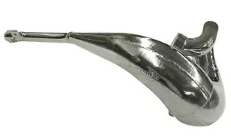 FMF ゴールド シリーズ ニッケルメッキ ナーリー パイプ (021041) FMF Gold Series Nickel Plated Gnarly Pipe (021041) 【並行輸入品】