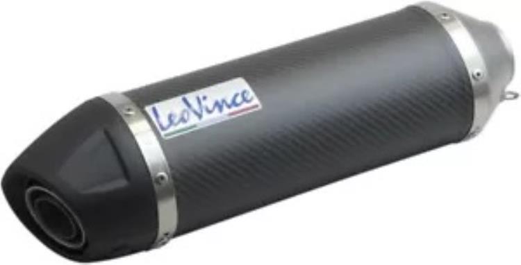 Leo Vince LV One 54x300mm カーボンファイバー スリップオン マフラー (308411471R) Leo Vince LV One 54x300mm Carbon Fiber Slip-On Muffler (308411471R) 【並行輸入品】