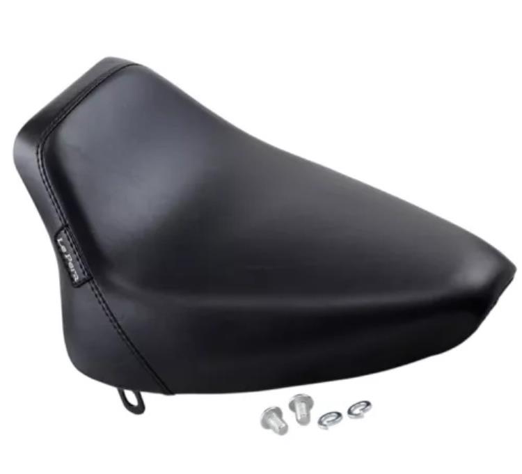 Le Pera ベアボーンズ スムースブラック ソロシート (LN-007) Le Pera Bare Bones Smooth Black Solo Seat (LN-007) 【並行輸入品】｜カスタムパーツ WORLD倉庫