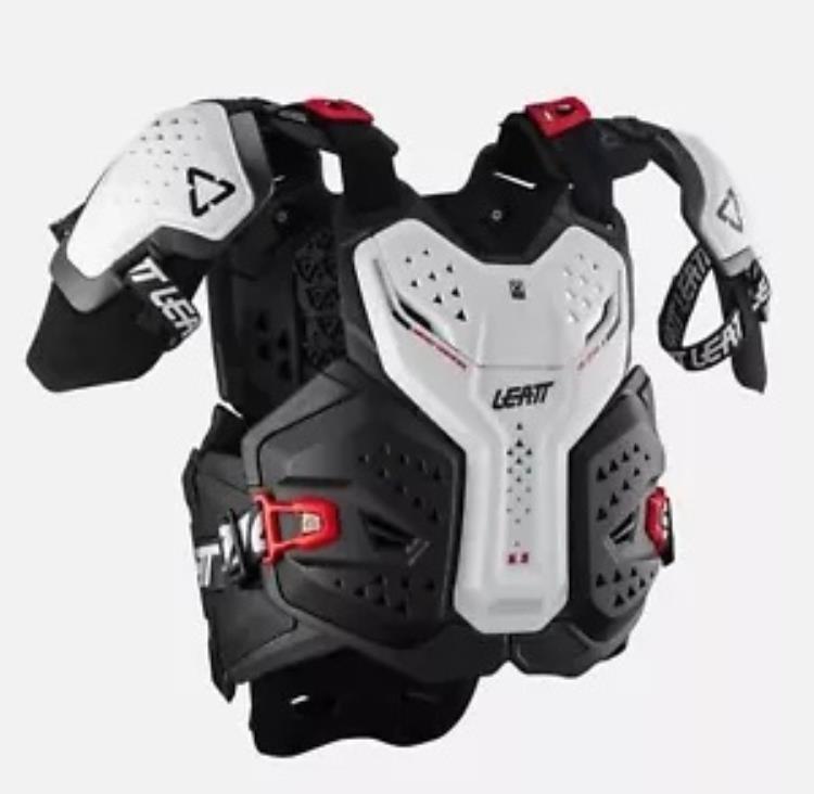 Leatt 6.5 Pro MX オフロード チェスト プロテクター ホワイト Leatt 6.5 Pro MX Offroad Chest Protector White 【並行輸入品】｜カスタムパーツ WORLD倉庫