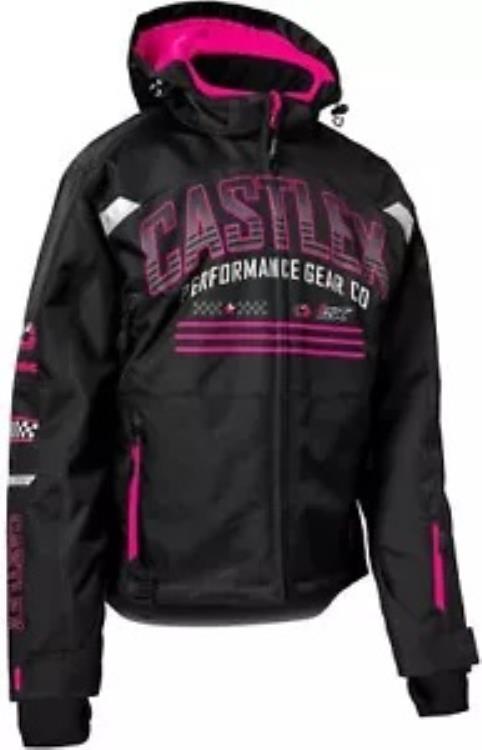 Castle X Strike G7 ウィメンズ スノー ジャケット ブラック/ピンク グロー Castle X Strike G7 Womens Snow Jacket Black/Pink Glow 【並行輸入品】