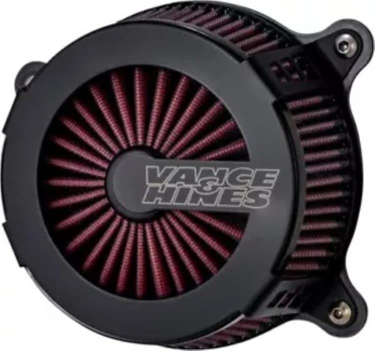Vance & Hines ブラック セラミック VO2 ケージ ファイター エア クリーナー (40366) Vance & Hines Black Ceramic VO2 Cage Fighter Air Cleaner (40366) 【並行輸入品】