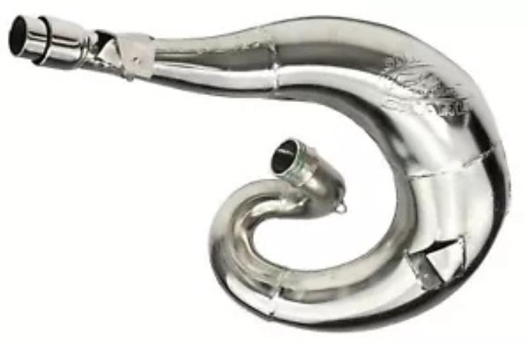 FMF ゴールド シリーズ ニッケルメッキ ナーリー パイプ (020028) FMF Gold Series Nickel Plated Gnarly Pipe (020028) 【並行輸入品】