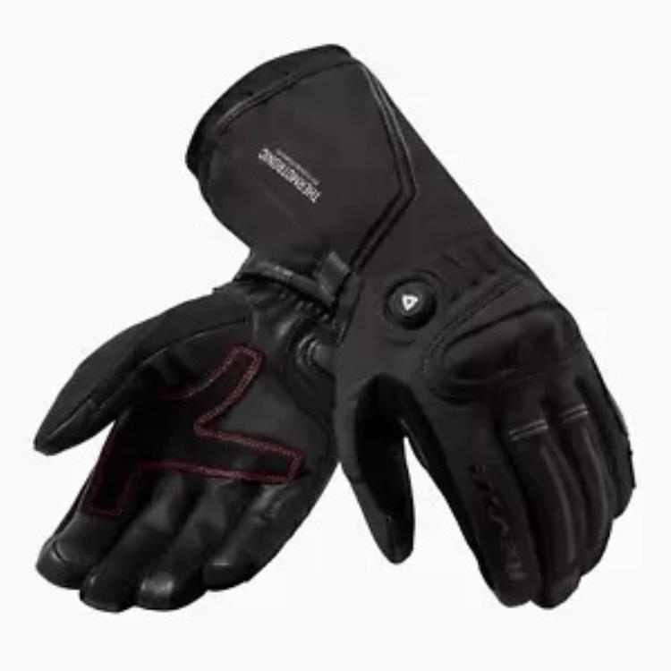 Rev'It Liberty H2O レディース ヒーター付きオートバイ グローブ ブラック Rev'It Liberty H2O Womens Heated Motorcycle Gloves Black 【並行輸入品】