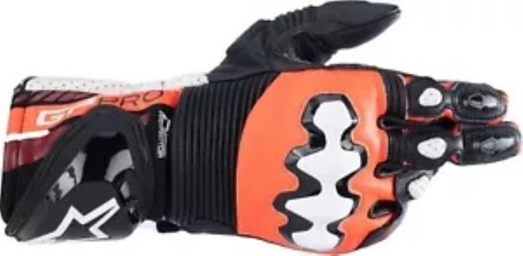 Alpinestars GP Pro R4 メンズ レザー オートバイ グローブ ブラック/レッド フルオ Alpinestars GP Pro R4 Mens Leather Motorcycle Gloves Black/Red Fluo 【並行輸入品】|カスタムパーツ WORLD倉庫