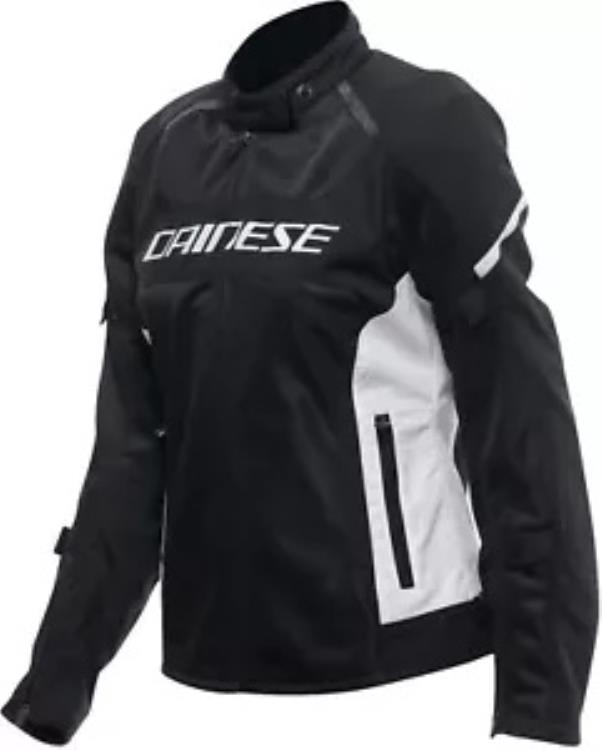 Dainese Airframe 3 レディース テキスタイル オートバイ ジャケット ブラック/ホワイト/ホワイト Dainese Airframe 3 Womens Textile Motorcycle Jacket Black/White/White 【並行輸入品】