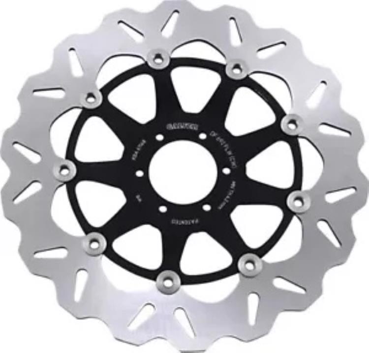 Galfer スタンダード フローティング ウェーブ フロント ブレーキ ローター (DF692CW) Galfer Standard Floating Wave Front Brake Rotor (DF692CW) 【並行輸入品】