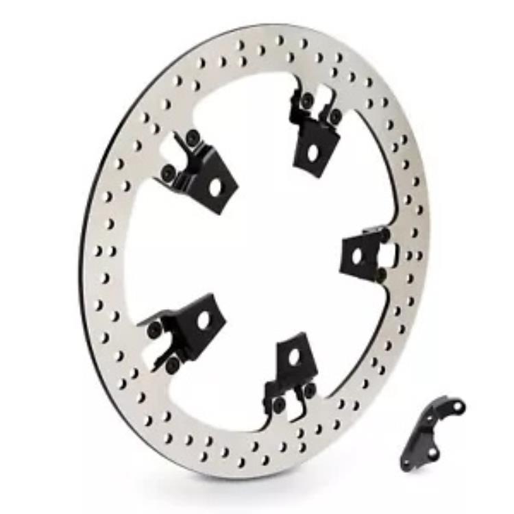Arlen Ness 14 インチ ビッグ左フロント ブレーキ ローター スポーク マウント用 (02-962) Arlen Ness 14" Big Left Front Brake Rotor for Spoke Mount (02-962) 【並行輸入品】｜カスタムパーツ WORLD倉庫
