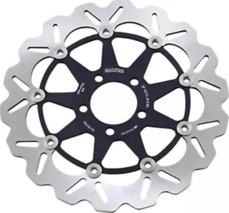 ガルファー スタンダード フローティングウェーブ フロント ブレーキローター (DF167CW) Galfer Standard Floating Wave Front Brake Rotor (DF167CW) 【並行輸入品】