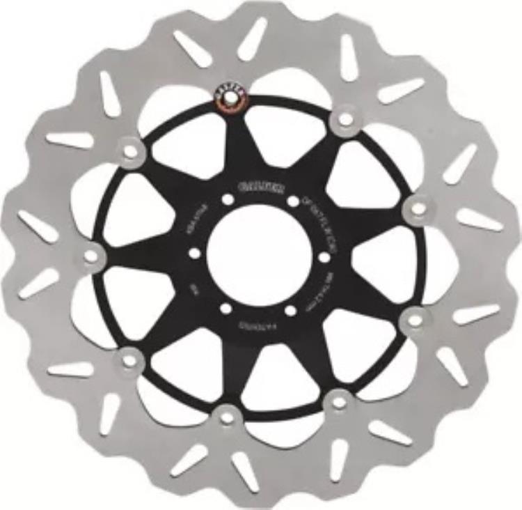 Galfer スタンダード フローティング ウェーブ フロント ブレーキ ローター (DF067CW) Galfer Standard Floating Wave Front Brake Rotor (DF067CW) 【並行輸入品】｜カスタムパーツ WORLD倉庫