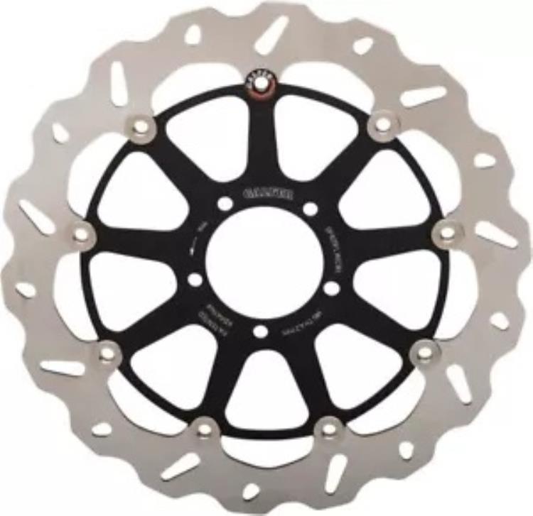 Galfer スタンダード フローティング ウェーブ 左フロント ブレーキ ローター (DF825CWI) Galfer Standard Floating Wave Left Front Brake Rotor (DF825CWI) 【並行輸入品】｜カスタムパーツ WORLD倉庫