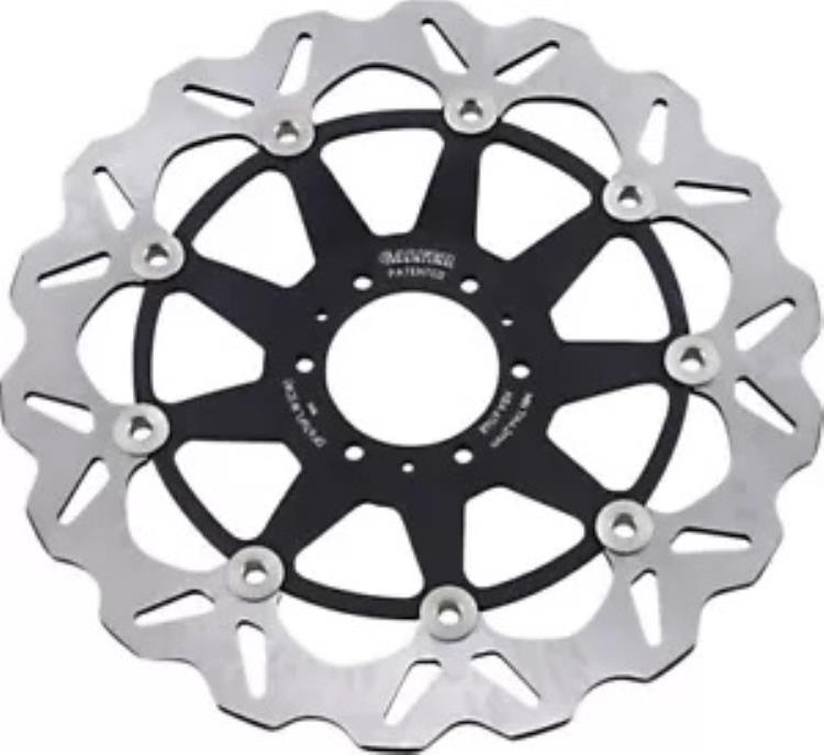 Galfer スタンダード フローティング ウェーブ フロント ブレーキ ローター (DF676CW) Galfer Standard Floating Wave Front Brake Rotor (DF676CW) 【並行輸入品】｜カスタムパーツ WORLD倉庫