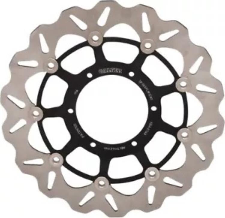 Galfer スタンダード フローティング ウェーブ フロント ブレーキ ローター (DF063CW) Galfer Standard Floating Wave Front Brake Rotor (DF063CW) 【並行輸入品】