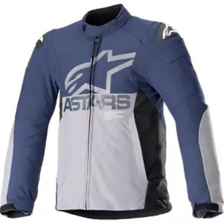 アルパインスターズ SMX メンズ 防水オートバイ ジャケット ネイビー/グレー Alpinestars SMX Mens Waterproof Motorcycle Jacket Navy/Gray 【並行輸入品】｜カスタムパーツ WORLD倉庫 67,760円