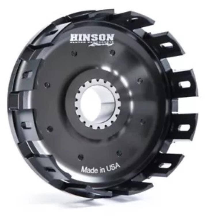 Hinson ビレットプルーフ クラッチ バスケット キックスタート ギア付き (H240) Hinson Billetproof Clutch Basket w/Kickstart Gear (H240) 【並行輸入品】|カスタムパーツ WORLD倉庫