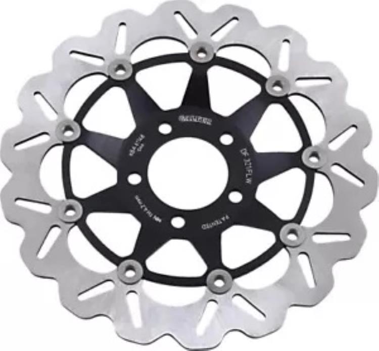 Galfer スタンダード フローティング ウェーブ フロント ブレーキ ローター (DF321CW) Galfer Standard Floating Wave Front Brake Rotor (DF321CW) 【並行輸入品】