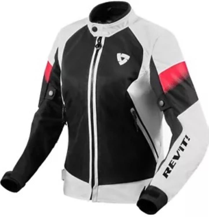 Rev'It Control Air H2O レディース テキスタイル モーターサイクル ジャケット ホワイト/ブラック Rev'It Control Air H2O Womens Textile Motorcycle Jacket White/Black 【並行輸入品】｜カスタムパーツ WORLD倉庫