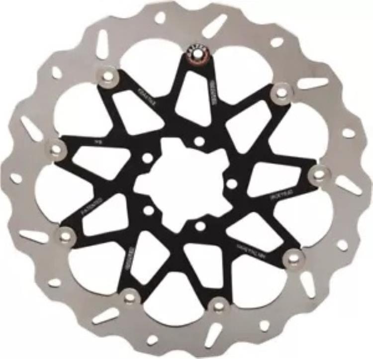 Galfer スタンダード フローティング ウェーブ 左フロント ブレーキ ローター (DF843CWI) Galfer Standard Floating Wave Left Front Brake Rotor (DF843CWI) 【並行輸入品】|カスタムパーツ WORLD倉庫