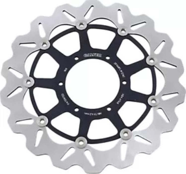 Galfer スタンダード フローティング ウェーブ フロント ブレーキ ローター (DF068CW) Galfer Standard Floating Wave Front Brake Rotor (DF068CW) 【並行輸入品】｜カスタムパーツ WORLD倉庫