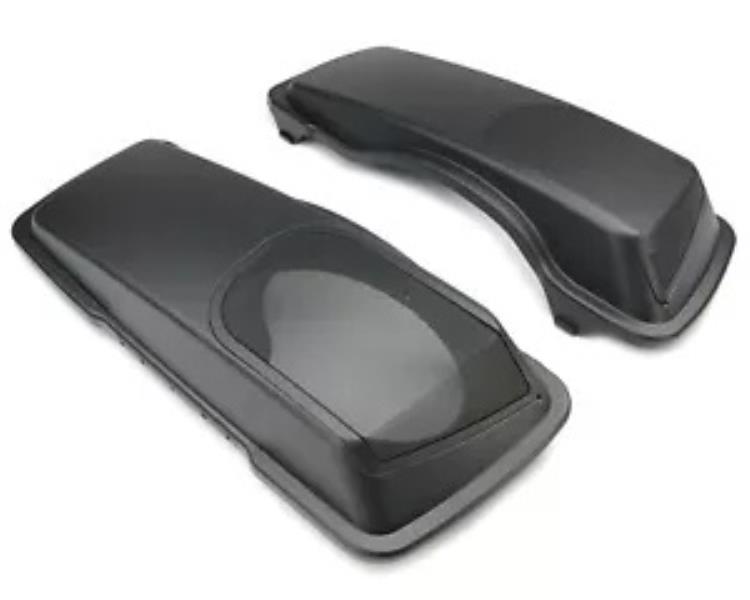 Hogtunes サドルバッグ スピーカー蓋キット 94-13 ハーレー用 工場出荷時のハードバッグ付き (HT-LID) Hogtunes Saddlebag Speaker Lid Kit for 94-13 Harley w/Factory Hard Bags (HT-LID) 【並行輸入品】|カスタムパーツ WORLD倉庫