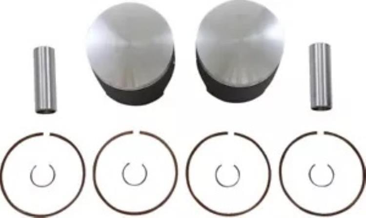 Wossner 77.13mm デュアル リング ピストン キット (K7017DA-2) Wossner 77.13mm Dual Ring Piston Kit (K7017DA-2) 【並行輸入品】