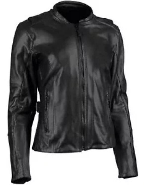 スピード & ストレングス スロットル ボディ レディース レザー オートバイ ジャケット ブラック Speed & Strength Throttle Body Womens Leather Motorcycle Jacket Black 【並行輸入品】｜カスタムパーツ WORLD倉庫