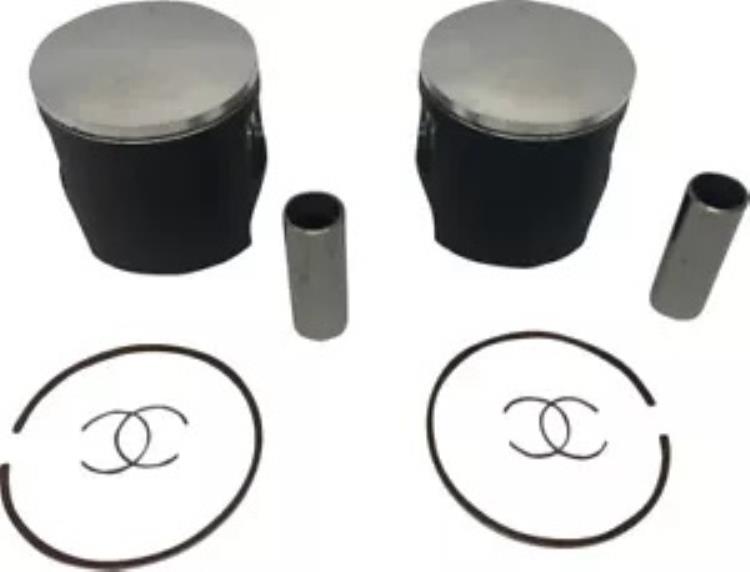 Wossner 57.87mm シングル リング ピストン キット (K7047DA-2) Wossner 57.87mm Single Ring Piston Kit (K7047DA-2) 【並行輸入品】