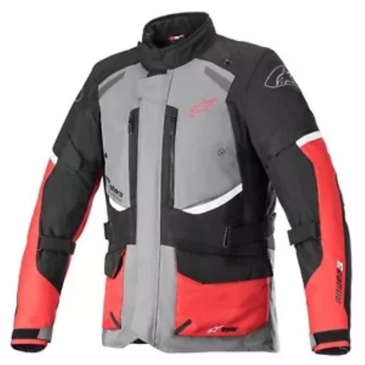 アルパインスターズ アンデス V3 メンズ ドライスター オートバイ ジャケット ダークグレー//ブラック/レッド Alpinestars Andes V3 Mens Drystar Motorcycle Jacket Dark Gray//Black/Red 【並行輸入品】