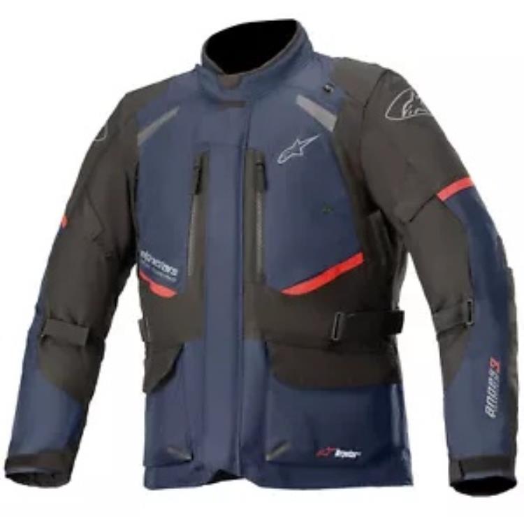 アルパインスターズ アンデス V3 メンズ ドライスター オートバイ ジャケット ダークブルー/ブラック Alpinestars Andes V3 Mens Drystar Motorcycle Jacket Dark Blue/Black 【並行輸入品】