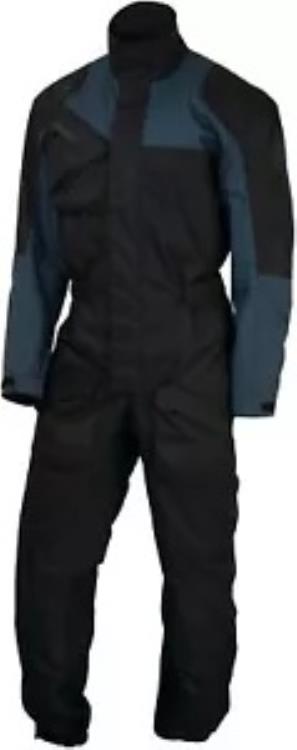 FirstGear サーモスーツ 2.0 メンズ防水オートバイモノスーツ ブルー/ブラック FirstGear Thermosuit 2.0 Mens Waterproof Motorcycle Monosuit Blue/Black 【並行輸入品】