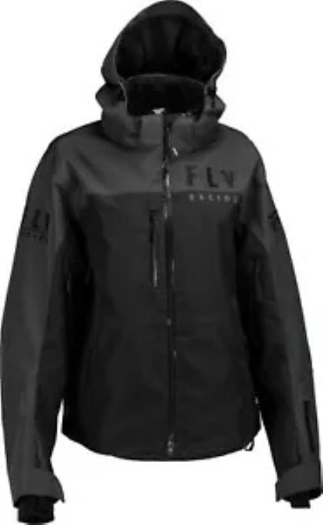 フライ レーシング カーボン '22 ウィメンズ スノー ジャケット ブラック/グレー Fly Racing Carbon '22 Womens Snow Jacket Black/Gray 【並行輸入品】