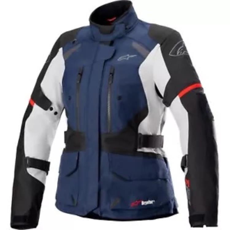 アルパインスターズ ステラ アンデス V3 ウィメンズ ドライスター オートバイ ジャケット ブラック/ブルー Alpinestars Stella Andes V3 Womens Drystar Motorcycle Jacket Black/Blue 【並行輸入品】