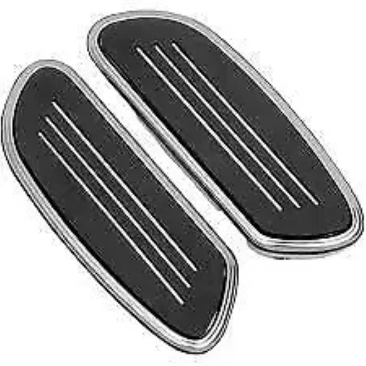 ドラッグ スペシャリティーズ スイーパー フロアボード クローム/リア (1621-0349) Drag Specialties Sweeper Floorboards Chrome/Rear (1621-0349) 【並行輸入品】