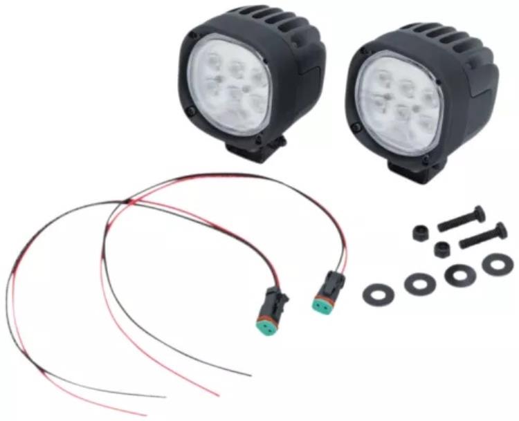Kuryakyn Lodestar 1850L スポット ビーム ドライビング ライト (白色 LED 付き) (3010) Kuryakyn Lodestar 1850L Spot Beam Driving Lights w/White LEDs (3010) 【並行輸入品】