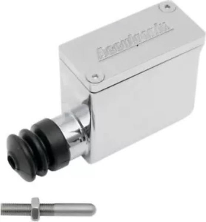 Accutronix 5/8 インチ リア ブレーキ サイド クローム マスター シリンダー アセンブリ (MC627-C) Accutronix 5/8" Rear Brake Side Chrome Master Cylinder Assembly (MC627-C) 【並行輸入品】｜カスタムパーツ WORLD倉庫