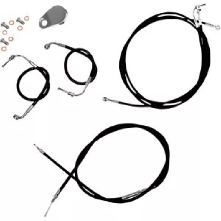LA Choppers ミニエイプバー用ブラックビニールスタンダードケーブルキット (LA-8051KT-08B) LA Choppers Black Vinyl Standard Cable Kit for Mini Ape Bars (LA-8051KT-08B) 【並行輸入品】 67,760円