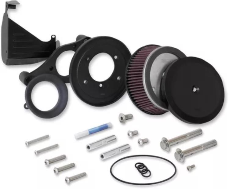 K&N ストリートメタルハンマー ブラックエアインテークシステム (RK-3954B) K&N Street Metal Hammer Black Air Intake System (RK-3954B) 【並行輸入品】