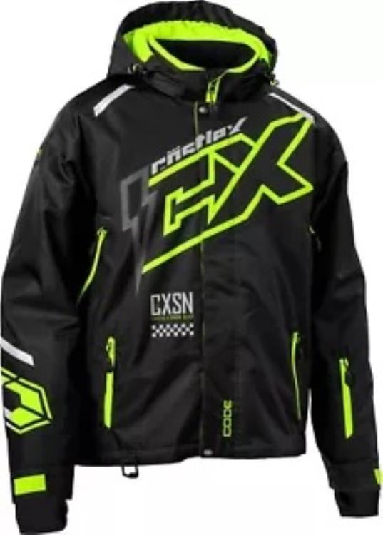 Castle X Code G5 メンズ スノー ジャケット ブラック/ハイビズ Castle X Code G5 Mens Snow Jacket Black/Hi-Vis 【並行輸入品】|カスタムパーツ WORLD倉庫