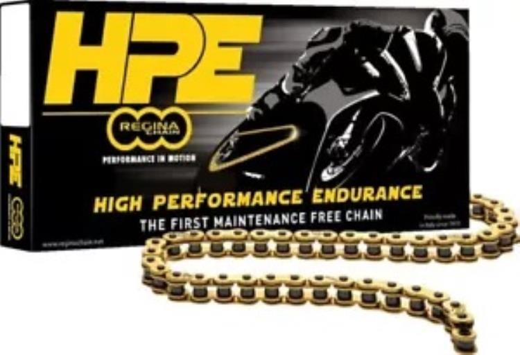 Regina 525 HPE ゴールド ドライブ チェーン 114 リンク (137HPE/1004) Regina 525 HPE Gold Drive Chain 114 Links (137HPE/1004) 【並行輸入品】