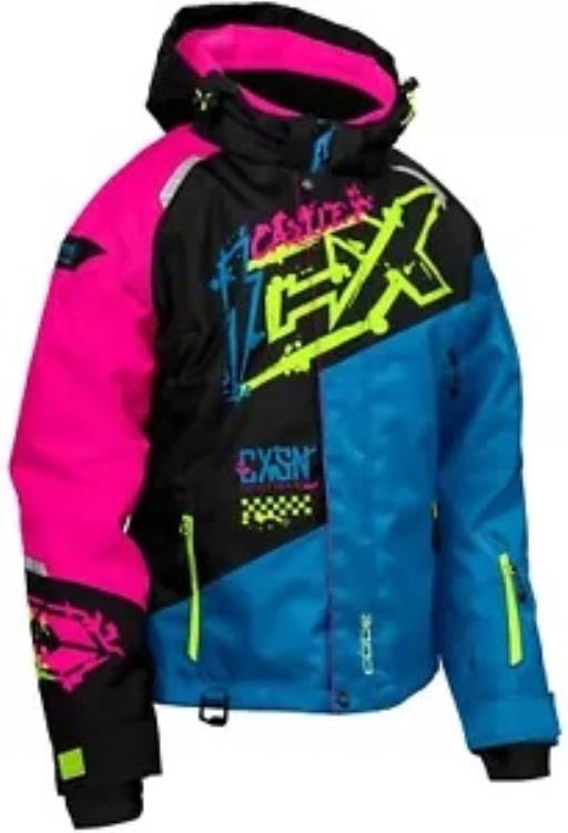 Castle X Code G5 ウィメンズ スノー ジャケット プロセス ブルー/ピンク グロー/ハイビズ Castle X Code G5 Womens Snow Jacket Process Blue/Pink Glow/Hi-Vis 【並行輸入品】|カスタムパーツ WORLD倉庫