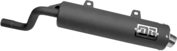 DG RCM II ユーティリティ シリーズ ブラック スチール スリップオン エキゾースト (051-2265) DG RCM II Utility Series Black Steel Slip-On Exhaust (051-2265) 【並行輸入品】|カスタムパーツ WORLD倉庫